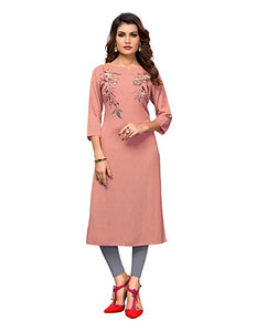 Multi Colour cotton fancy emboroidery kurti