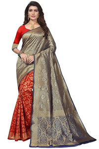 Royal Cotton Banarasi Silk Saree