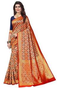 Royal Cotton Banarasi Silk Saree