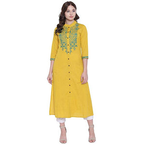 Multi Colour cotton emboroidery  fancy kurti