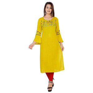 Multi Colour cotton emboroidery  fancy kurti