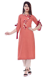 Multi Colour cotton emboroidery  fancy kurti