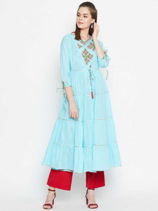 Multi Colour cotton Printed fancy kurti