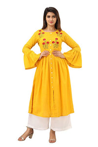 Multi Colour cotton emboroidery fancy kurti