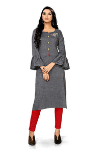 Multi Colour cotton emboroidery fancy kurti