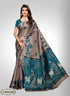 Digital Printed Art Silk Saree
