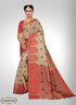 Digital Printed Art Silk Saree