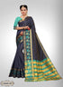 Digital Printed Art Silk Saree