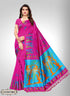 Digital Printed Art Silk Saree