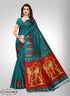 Digital Printed Art Silk Saree