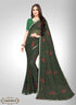 Digital Printed Art Silk Saree