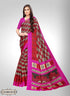 Digital Printed Art Silk Saree