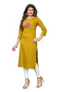 Multi Colour cotton Printed fancy kurti