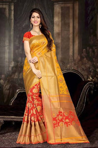 Royal Cotton Banarasi Silk Saree