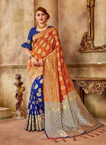 Royal Cotton Banarasi Silk Saree