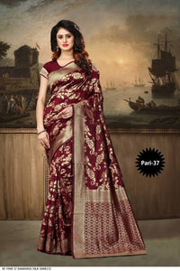 Royal Cotton Banarasi Silk Saree