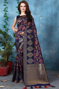 Royal Cotton Banarasi Silk Saree