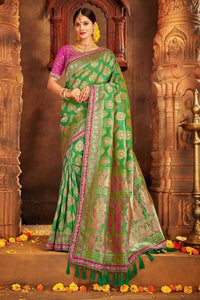 Royal Cotton Banarasi Silk Saree