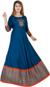 Multi Colour cotton emboroidery fancy kurti