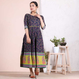 Multi Colour cotton Printed fancy kurti