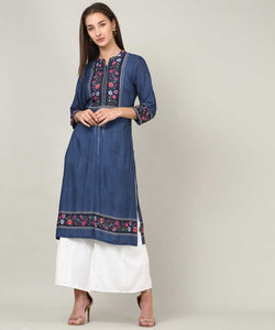 Multi Colour cotton Printed fancy kurti