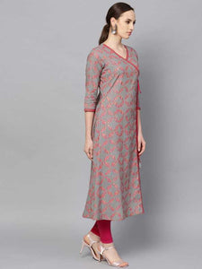 Multi Colour cotton Printed fancy kurti