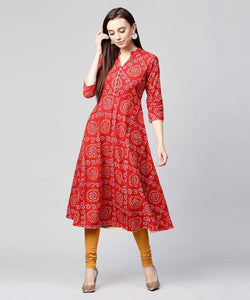 Multi Colour cotton Printed fancy kurti