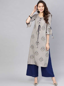 Multi Colour cotton Printed fancy kurti